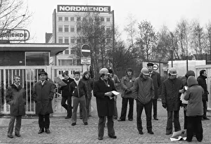 The strike action in the collective bargaining dispute of the Industriegewerkschaft Metall (IG Metall)