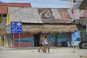 Strollers, Tourists, Main Street
