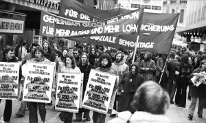 Students, mainly from universities in North Rhine-Westphalia