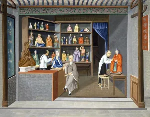 The studio of the artist Tingqua was perhaps the most prolific source of Chinese export painting during the nineteenth