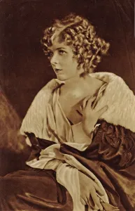 Studio portrait of Hollywood actress
