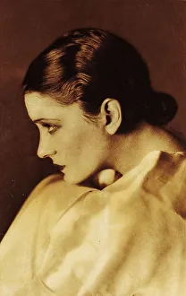 Studio portrait of Hollywood actress