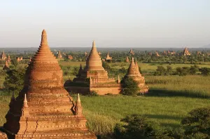 Stupas in Bagan, Myanmar