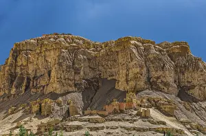 Stupas in the kingdom of Guge, Western Tibet, Asia