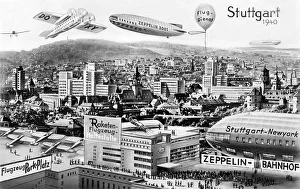 Stuttgart, historical photo, 1940