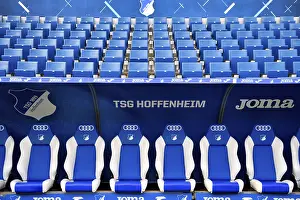 Category Historic EN Prints: Substitute bench, TSG 1899 Hoffenheim