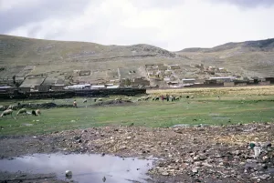 Subtitle: Shores of Lake Titicaca, Peru, South America, 1962, South America