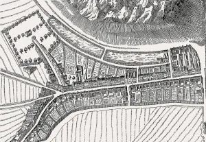 The suburbs of the West Port, Edinburgh
