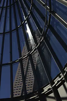 Subway station, subway, dome, glass dome
