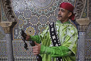 Sufi mystic, gnaoua, Rabat, Morocco, Africa