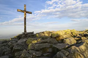 Summit cross on the Lusen (1373m)