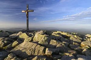Summit cross on the Lusen (1373m)
