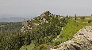 On the summit of the GroBer Arber<br> On the summit of the Groer Arber