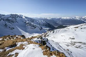 Summit of the Mitterzeigerkogel in winter