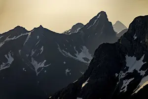 Summit in the morning light, Lech