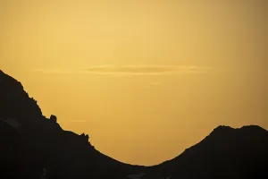Summit in the morning light, Lech