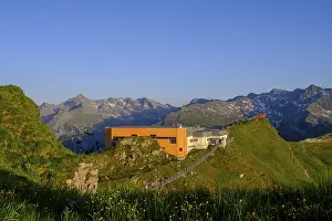 Summit restaurant, mountain station at Stubner Kogel