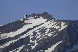 Summit station of the Glacier Des Diablerets cable car