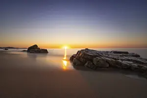 The sun rises on the Costa Rei