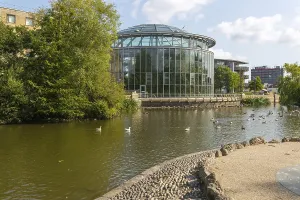 Sunderland Museum, Winter Gardens from Mowbray park