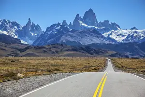 Sunny day in February in Argentine Patagonia