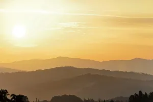 Sunrise, Barberino, Tuscany, Italy
