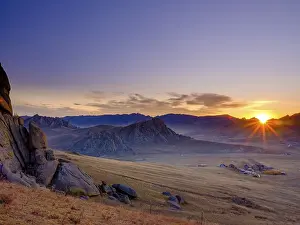 Sunrise in Gorchi Terelj National Park