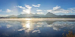 Sunrise, Hopfensee, near Fuessen
