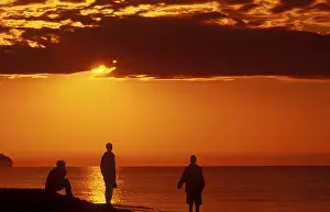 Sunrise over Lake Malawi near Kande