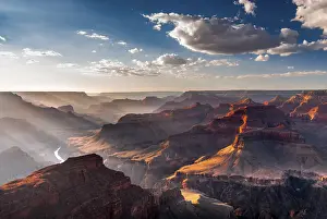 Sunset, evening mood, Hopi Point
