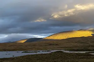 Sunset at Loch Ba, Glen Coe valley