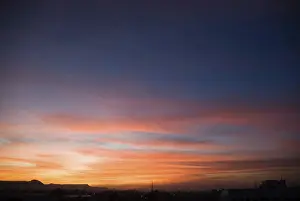 Sunset at nasik, Maharashtra, India