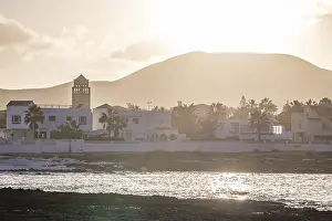 Sunset at Playa Vista Lobos, in a long exposure by the sea