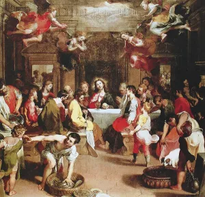 The Last Supper, painting by Frederico Barocci (1526 to 1612)