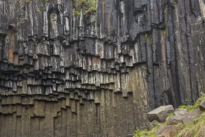 Svartifoss waterfall, Vatnajokull National Park