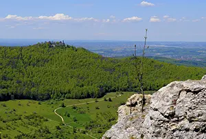 Swabian Alb, view from Breitenstein near Ochsenwang