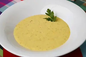 Category Historic EN Prints: Swabian cuisine, potato soup, soup dish
