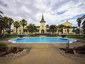 Swakopmund Hotel, located in the old train station