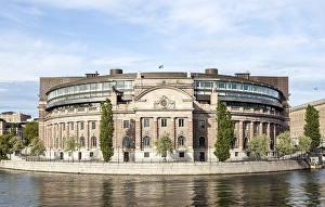 Category Scandinavia Prints: Swedish Parliament House, Riksdagshuset
