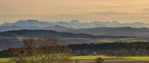 Framed Print : Swiss alpine panorama with Hausstock Framed Print : Swiss alpine panorama with Hausstock