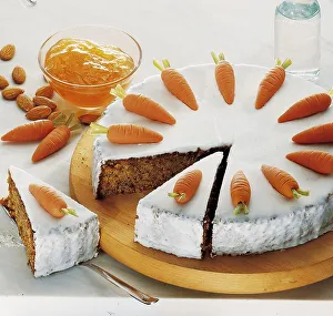 Swiss carrot cake, Switzerland, Europe