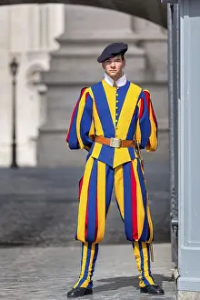 Swiss Guard, Vatican City, Rome, Italy