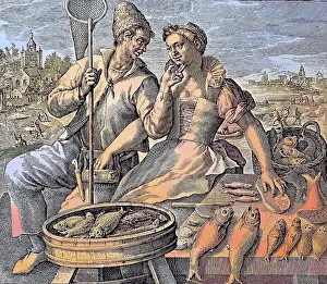 Symbolic depiction of sensual love