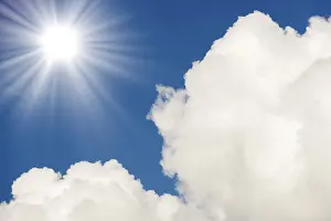 Symbolic image, global warming