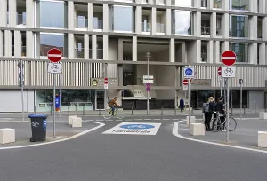 Symbolic photo on the subject of bicycle lanes in Berlin