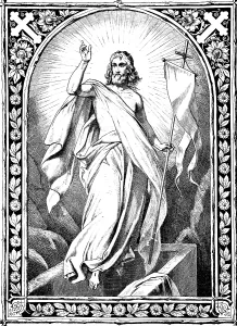 Symbolic picture at the end of the Old Testament