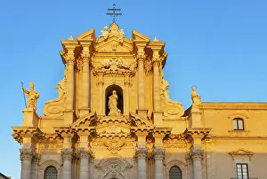 Syracuse Cathedral facade, Ortygia