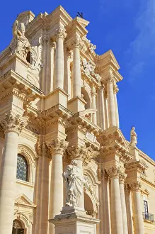 Syracuse Cathedral facade, Ortygia