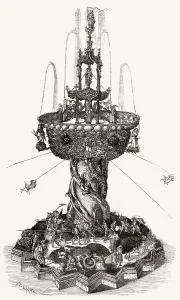 Tafelaufsatz, entworfen von Albrecht Duerer dem Juengeren
