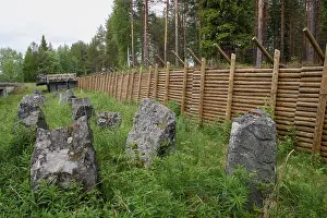 Tank trap from the Second World War